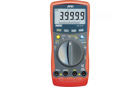 AND 艾安得  AD5517數字萬用表高分辨率、高功能型溫度測量