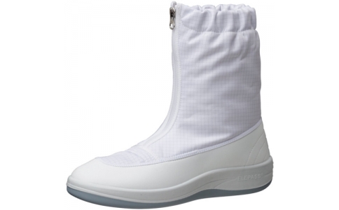 MIDORI 綠安全 S551-250.0清潔靜電鞋半罩衫拉鏈式SU55125.0CM