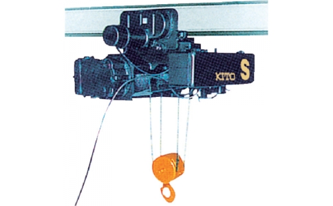 KITO 鬼頭 SD030H12-繩索吊車S系列低頭電動(dòng)橫行3tx12m