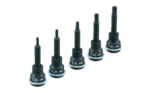 KTC 京都 TBTP 305 T-KTC9.5sq.T型沖擊電氣石扳手組[5個組]