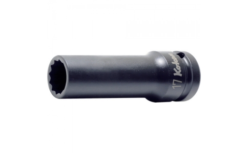 KOKEN 山下 114306M-19-角鋼12.7mm插入沖擊12角深插口（薄肉）19mm