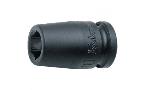 KOKEN 山下 1340M-17-角形沖擊套接字對邊17插入角9.5全長32