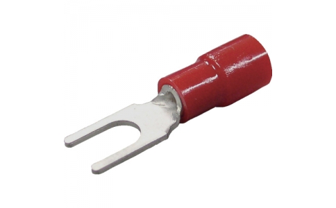 NICHIFU 日富 MEX-1.25Y-3N-RED-日本環境友好型絕緣覆層Y型端子Y型（100個入）起線0.3～1.65