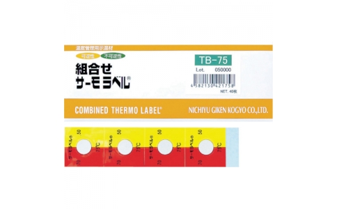 日油技研 NICHIGI TB-70-日油技研組合熱標簽室外對應型不可逆 可逆性70度