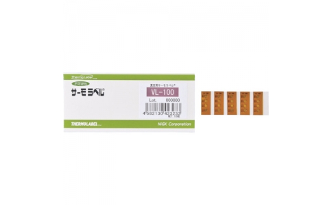 日油技研 NICHIGI VL-40-日油技研真空用熱標(biāo)簽4點(diǎn)表示不可逆性40度