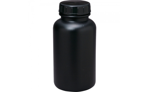 MIZUHO 瑞穂化成 0091BK広口黒色瓶３Ｌ