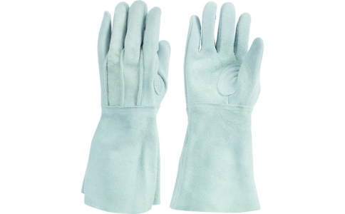 Twaron 東和 460-W335 SOTOTwaron 東和 焊接用牛床革5根手指W-335（外縫）