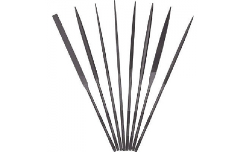 TSUBOSAN 壺三 MA00853T精密銼刀8本組丸#3（比#6更粗暴）