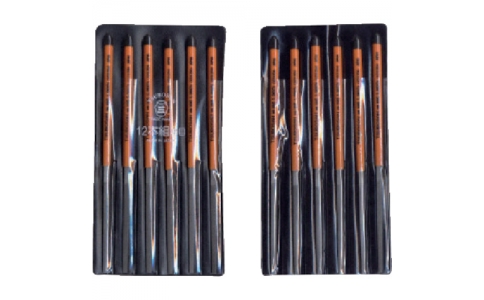 TSUBOSAN 壺三 HI012-04組銼刀12本組平油目