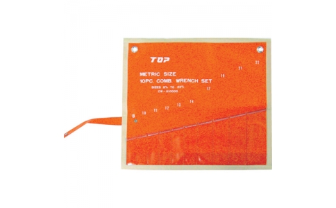 日本超越 TOP CW-100 組合扳手組10丁組