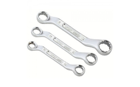 日本超越 TOP MC-10X12S 雙頭短眼鏡扳手（45