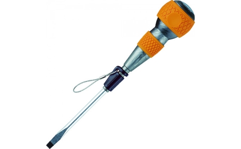 VESSEL 威威 210ST-6125 苗條轉(zhuǎn)身電工球把手螺絲刀 210ST（-）6×１２５