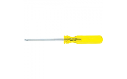 VESSEL 威威 1000-1-75  塑料柄螺絲刀 1000 NO.1 X75