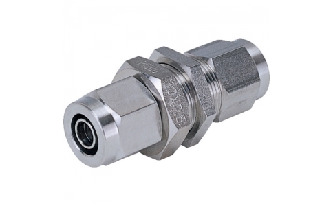 日本 PISCO NSM06860  SUS316緊固接頭隔壁聯合