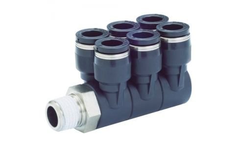 日本 PISCO PAT12-04 軟管三大分支鰩魚